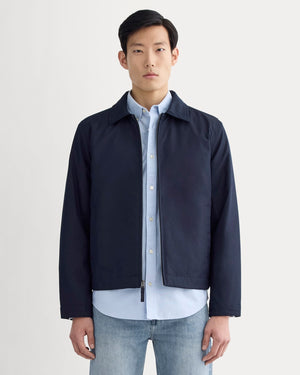 The Filled Harrington Jacket | Deep Navy