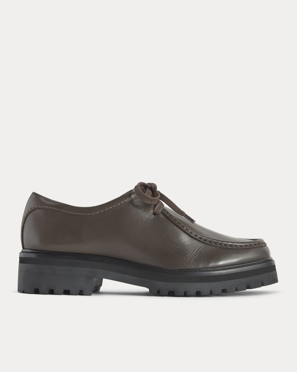 Everlane Leather Lug Chukka In Deep Brown, Size 10 Everlane Leather Lug Chukka In Deep Brown, Size 10
