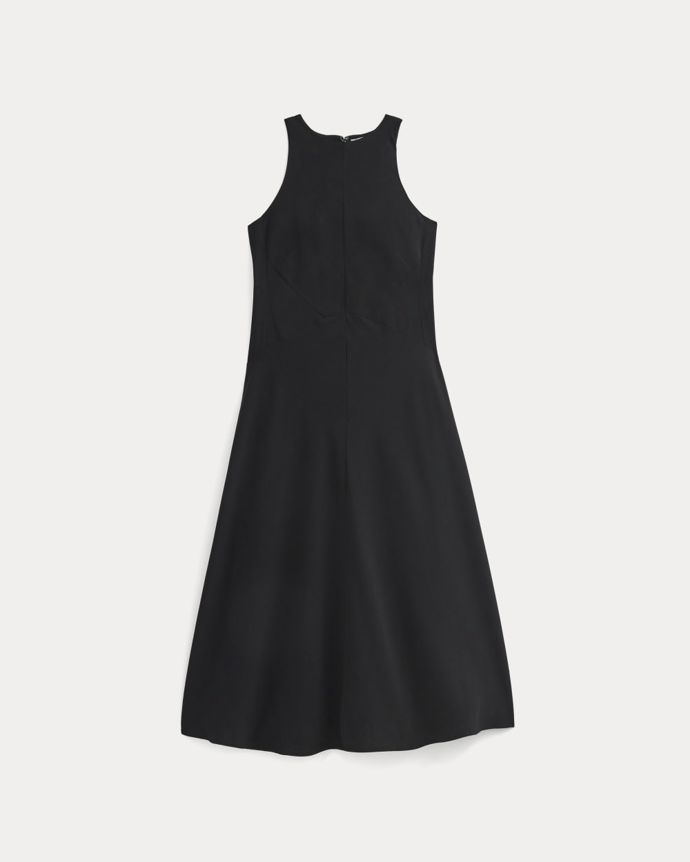 womens-sleeveless-seamed-dress-black | alt