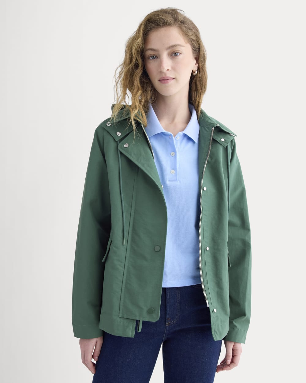 womens-short-anorak-hunter-green