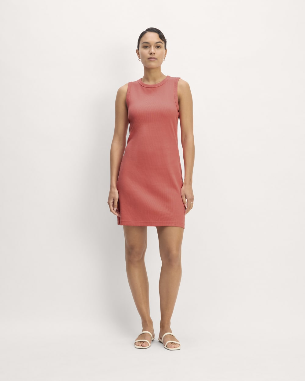 The Ribbed Mini Dress
