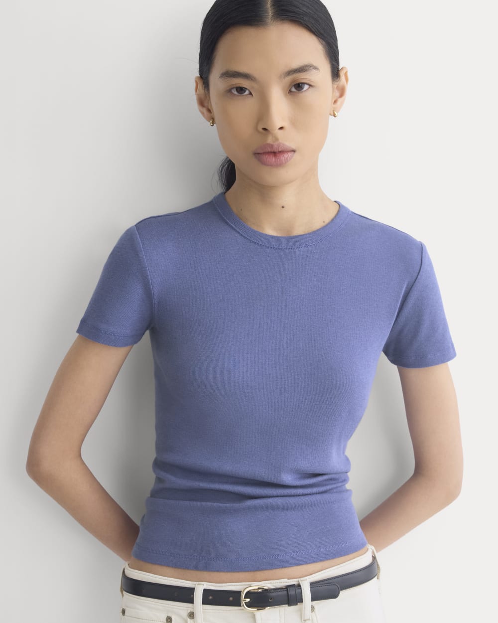 womens-everlight-short-sleeve-crew-blue-dusk | primary