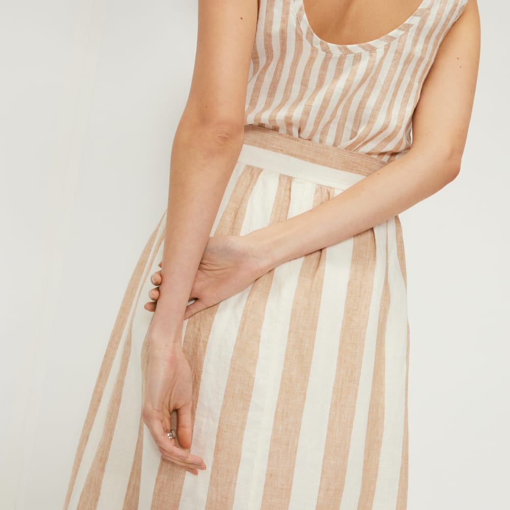 womens-linen-wrap-skirt-bone-caramel-stripe