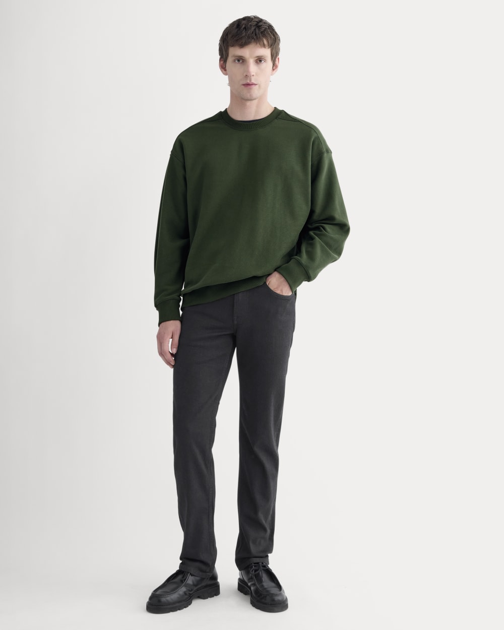 mens-twill-terry-jacquard-crew-dark-forest