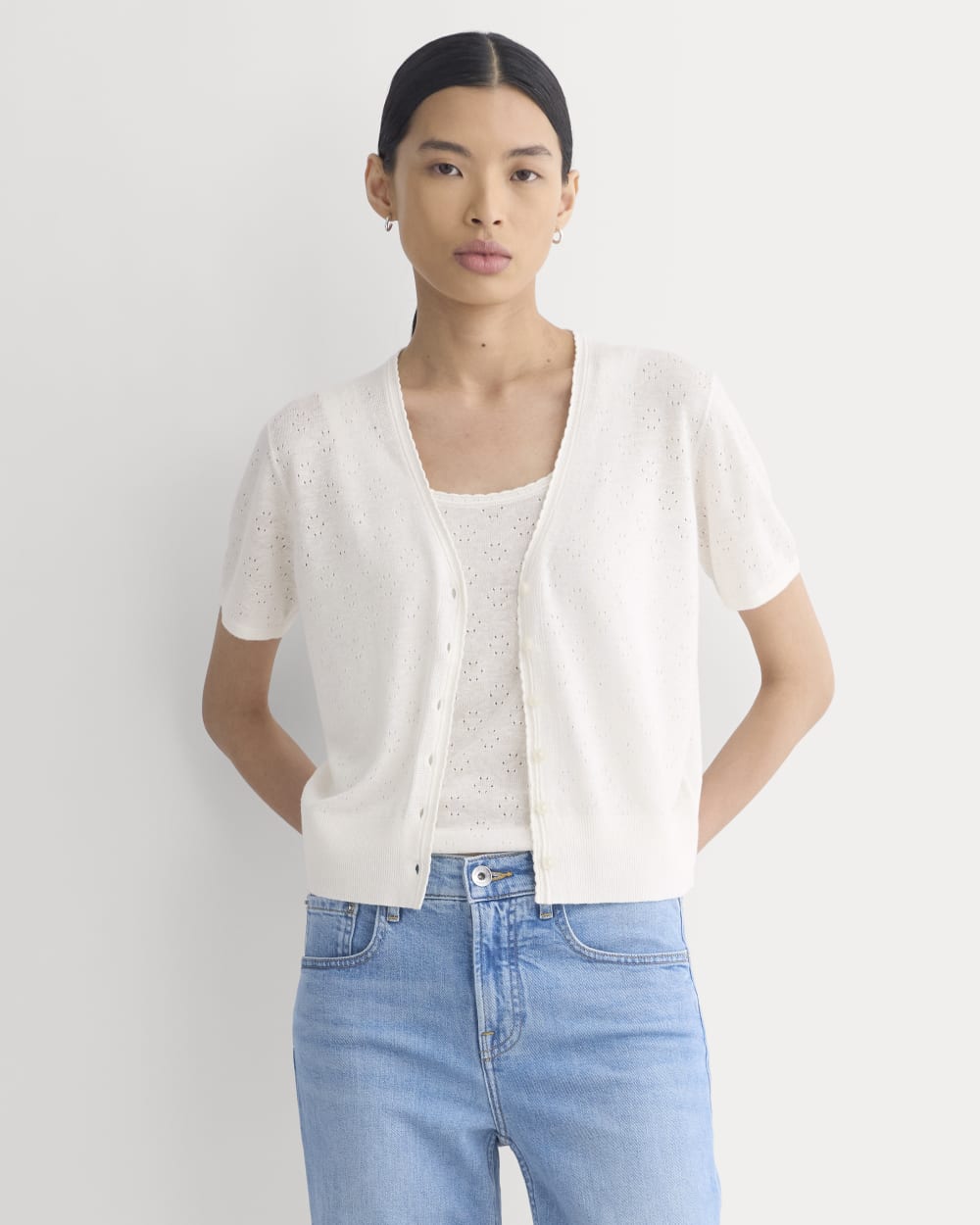 womens-lace-trim-cardigan-in-fine-linen-bone | primary
