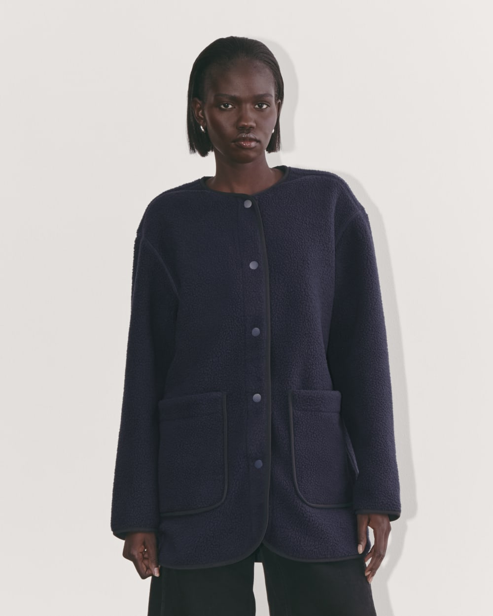 ルードギャラリー RUDE NATION LINER JKT インナーダウン The Teddy Liner | Navy – Everlane