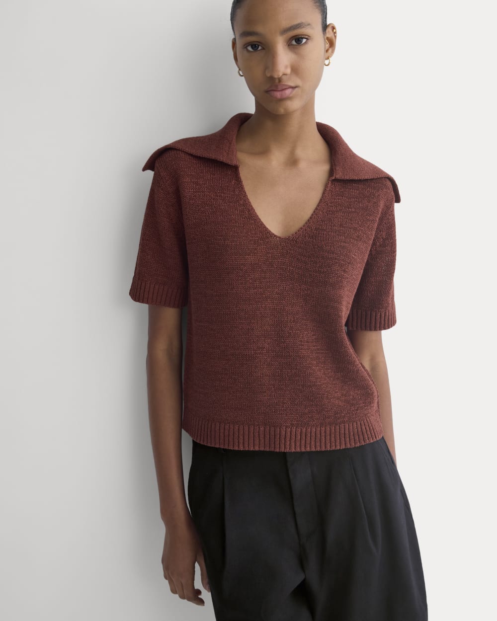 womens-open-collar-polo-henna-red