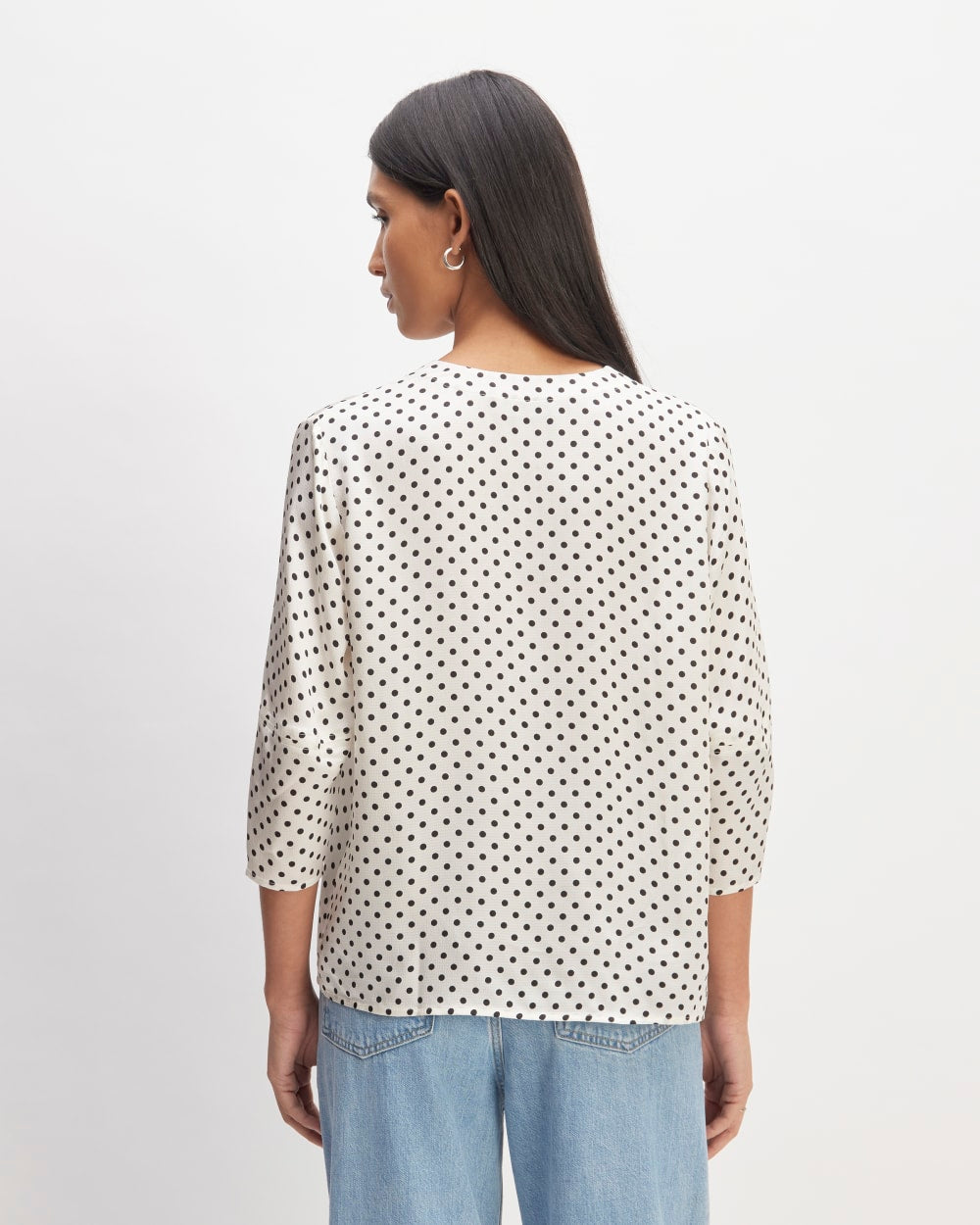 womens-hammered-satin-balloon-sleeve-top-bone-black