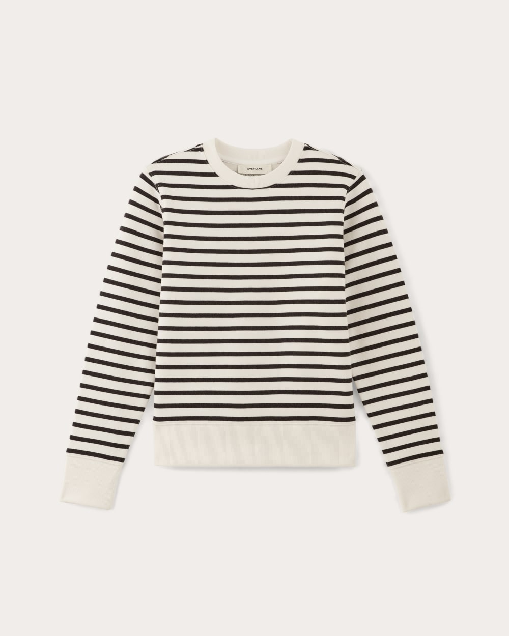 womens-french-terry-relaxed-crewneck-bone-black | alt