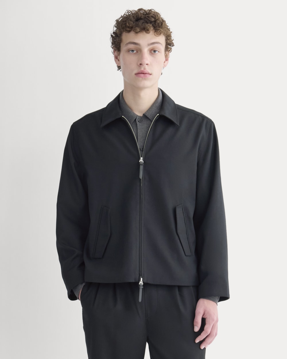 Tailored Zip Jacket | Black – Everlane