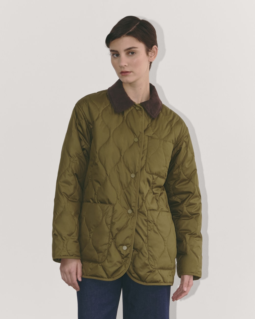 The Quilted Ranch Jacket | Olive – Everlane