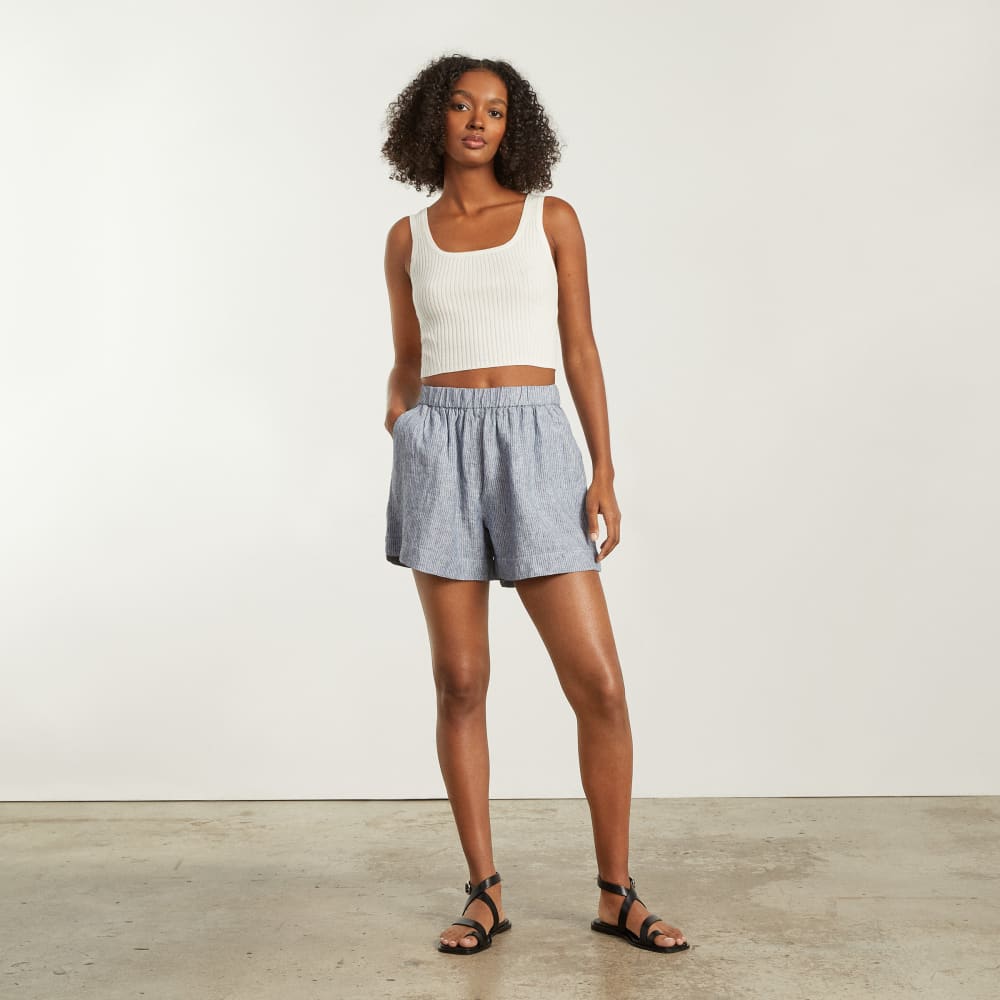 womens-linen-boxer-short-blue-white
