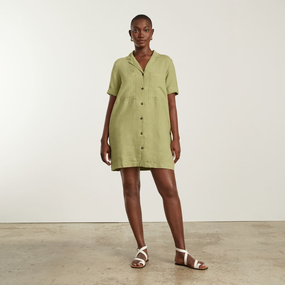 womens-linen-workwear-dress-leek