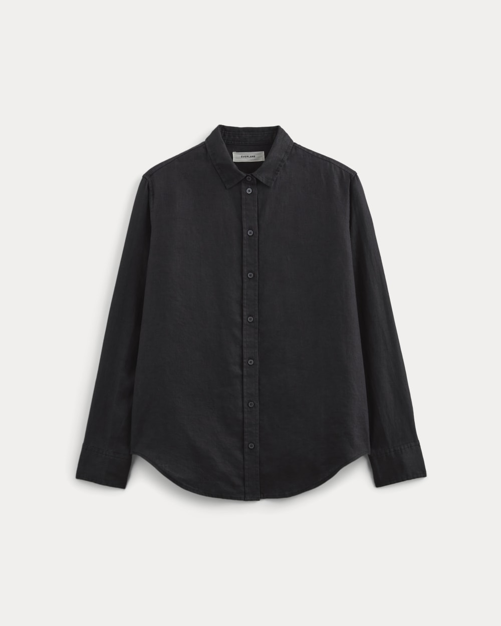 womens-relaxed-linen-shirt-black | alt