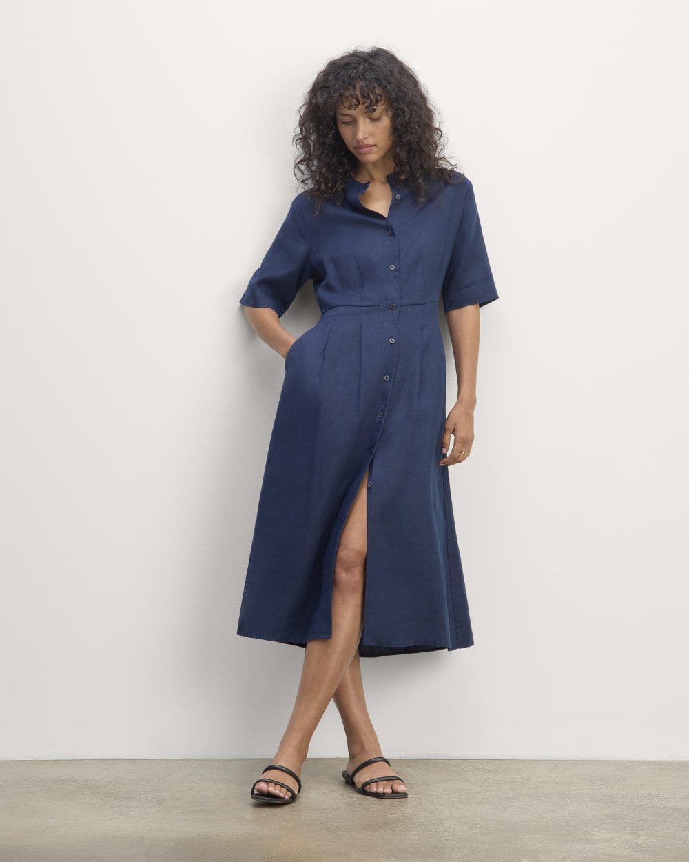 The Frolic Dress in Linen