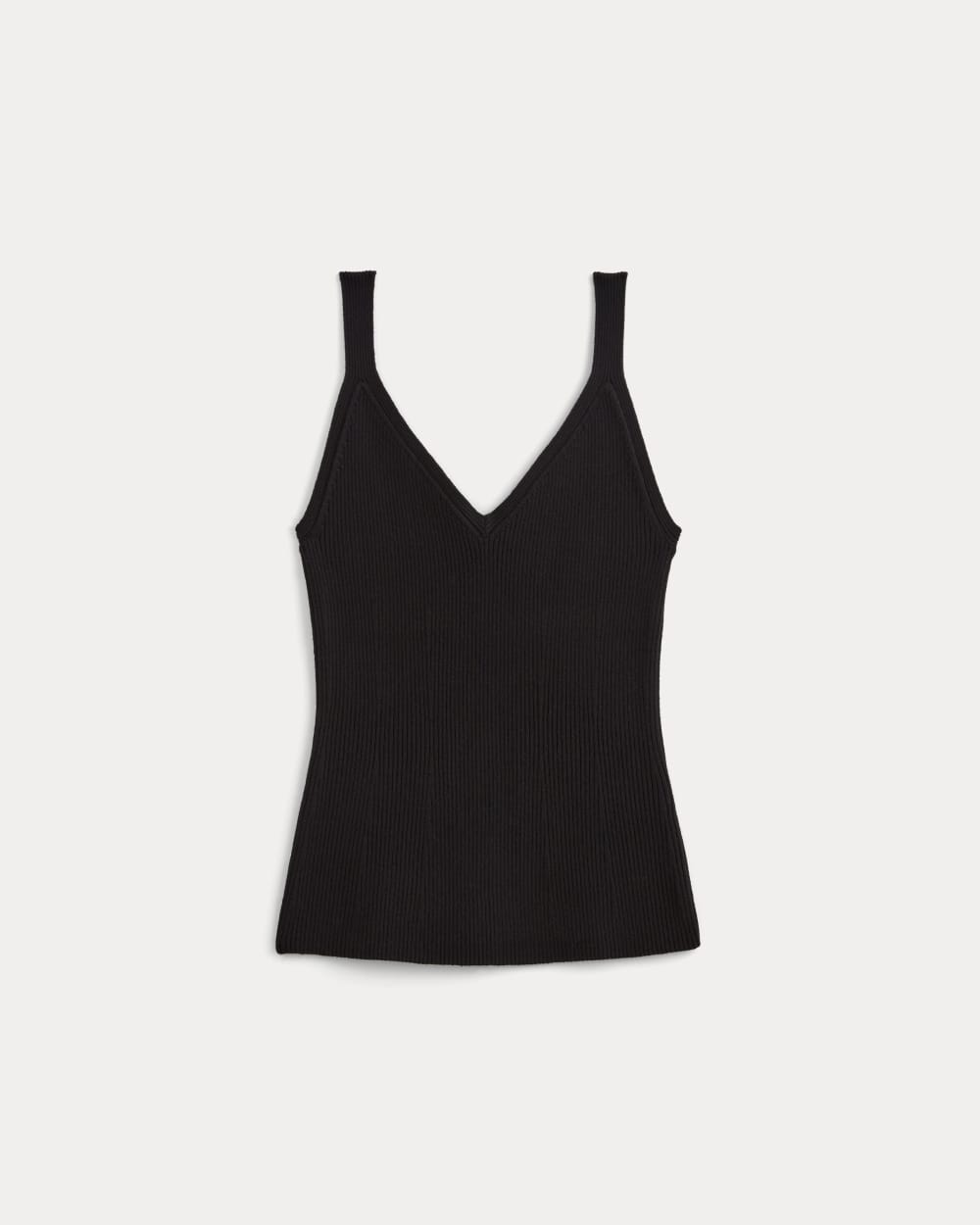 womens-fine-knit-cami-black | alt