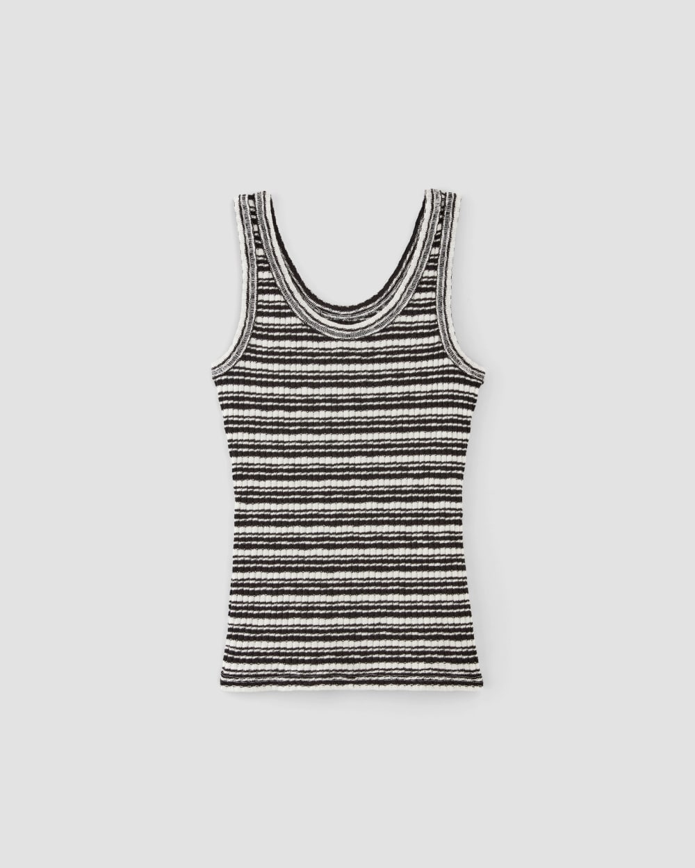 womens-rib-knit-organic-cotton-tank-bone-black | alt