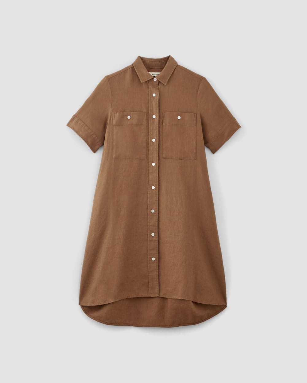 womens-linen-day-tripper-dress-cocoa-brown | alt