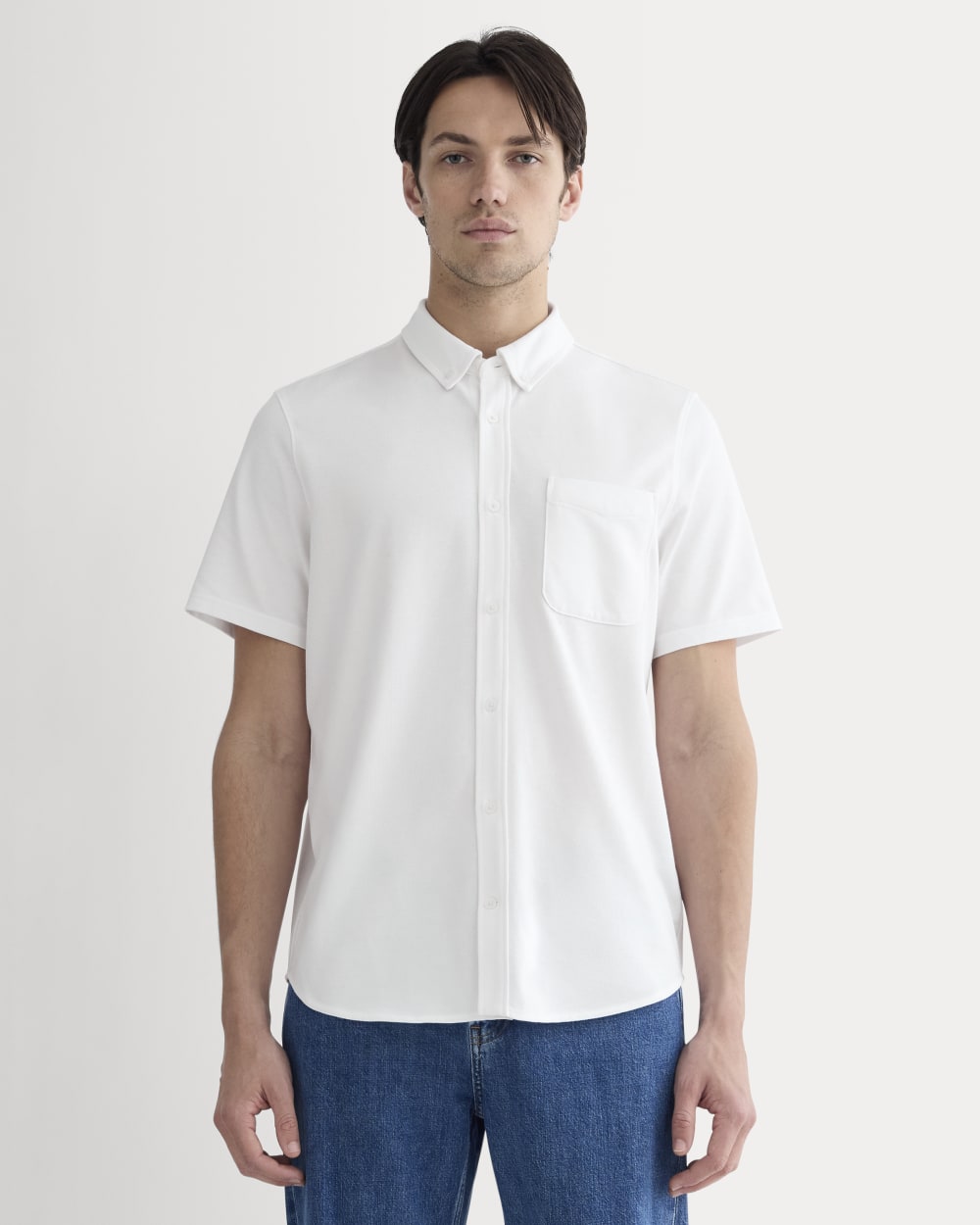 The Startup Short-Sleeve Shirt | White Everlane The Startup Short-Sleeve Shirt | White Everlane