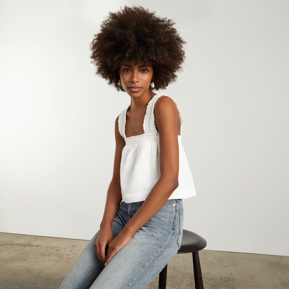 womens-smocked-linen-cami-white