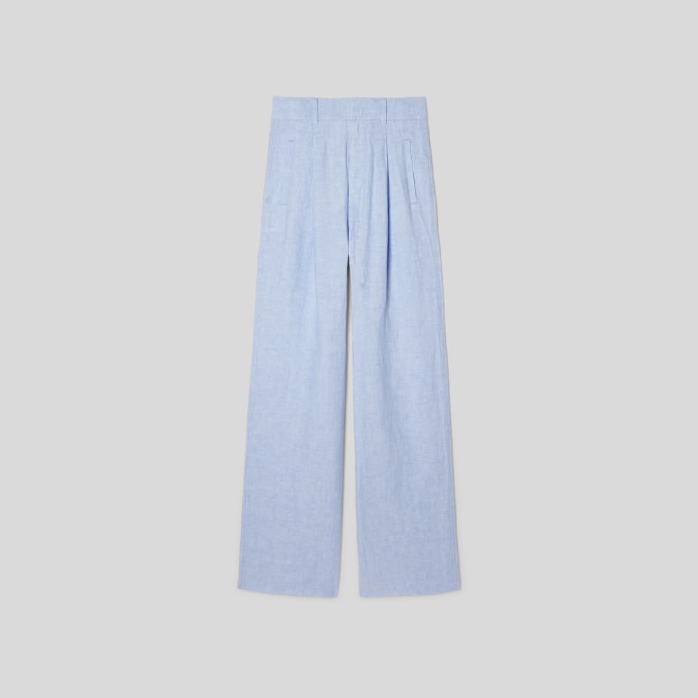 womens-linen-way-high-drape-pant-light-blue | alt