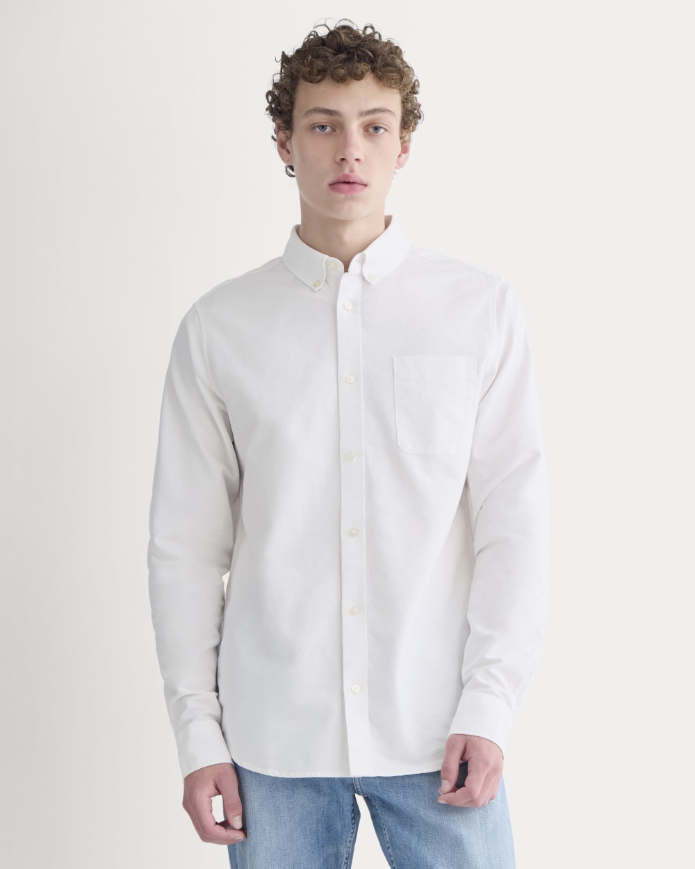 The Classic Oxford Shirt | White | Tall Everlane The Classic Oxford Shirt | White | Tall Everlane