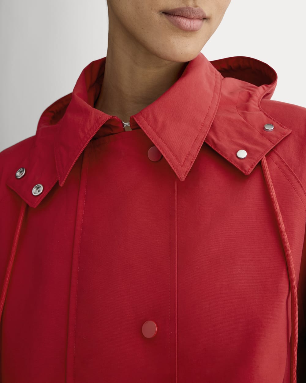 womens-short-anorak-berry-red