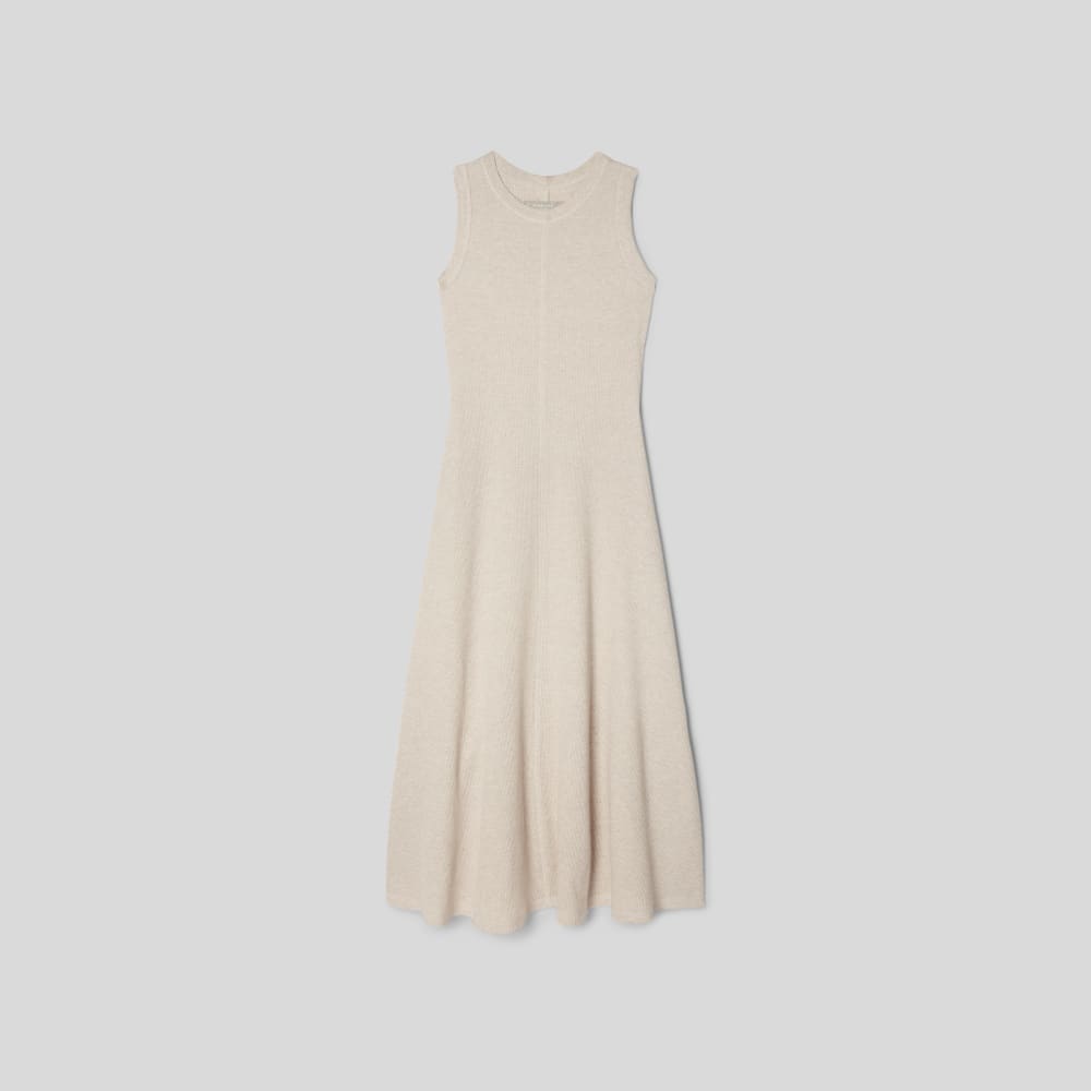 womens-organic-cotton-waffle-tank-dress-heathered-pelican | alt