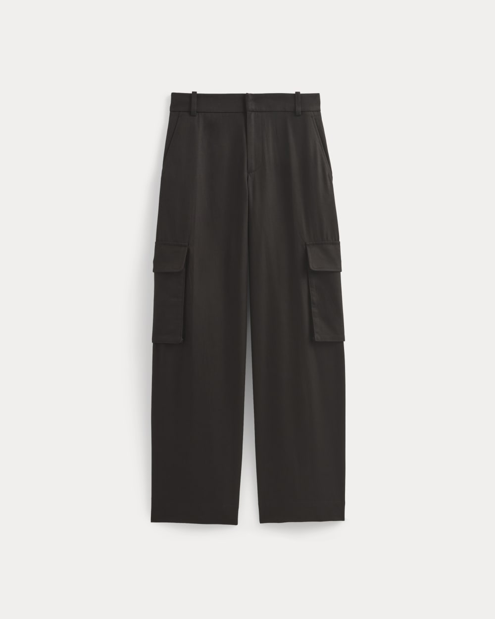 womens-wide-cargo-trouser-buttersmooth-black | alt