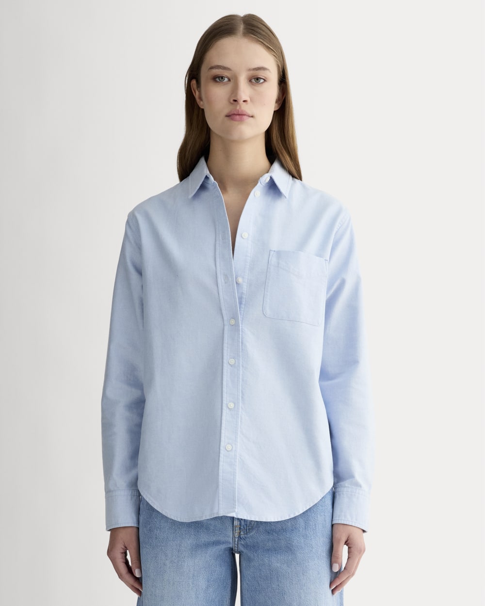 womens-relaxed-oxford-shirt-light-blue | primary