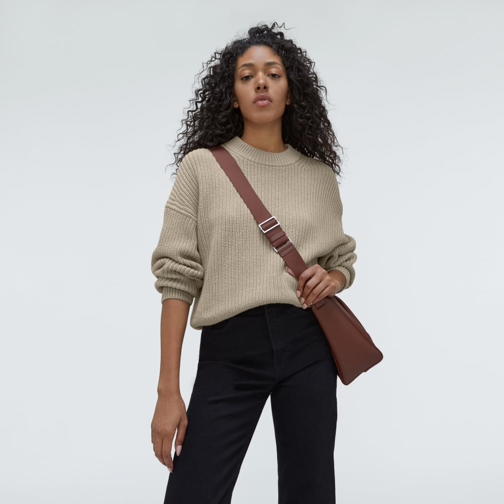 womens-texture-cotton-crew-trench-khaki