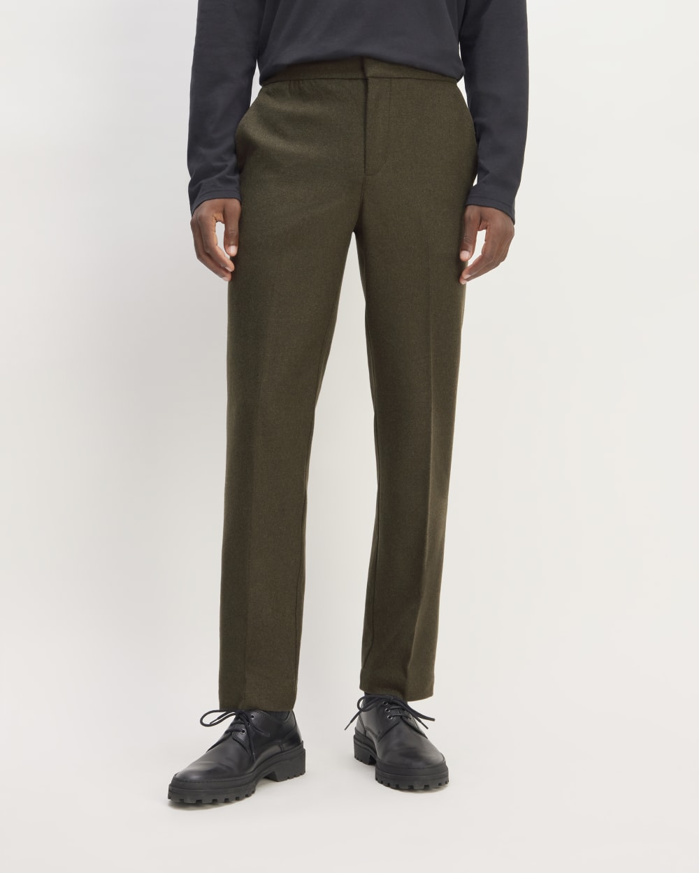 mens wool dress slacks The Wool Flannel Pant