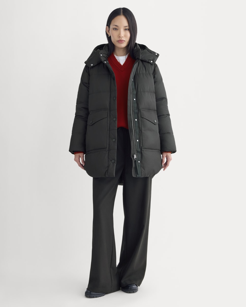 womens-the-everpuff-long-black