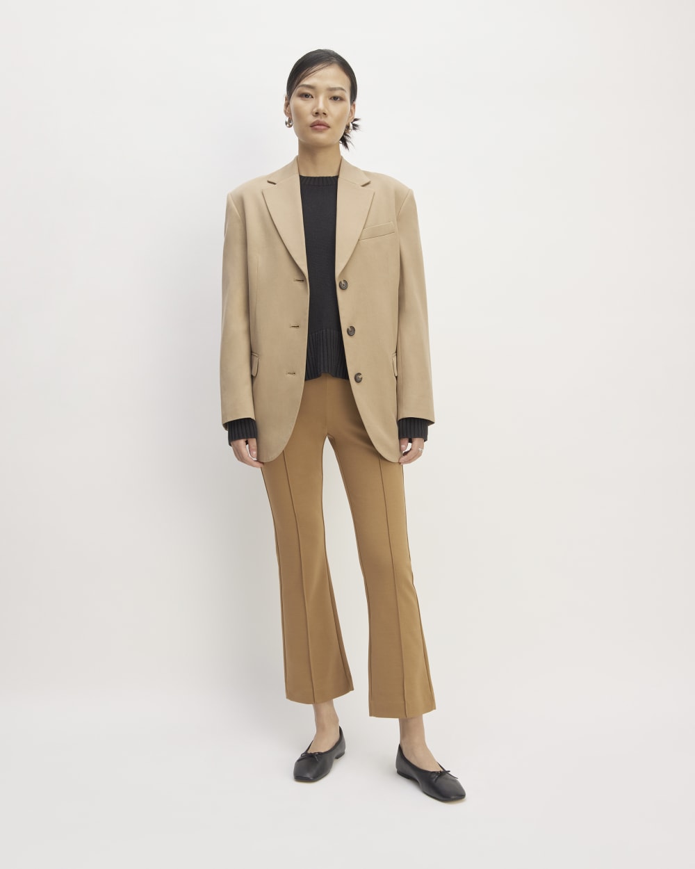 The Dream Kick Flare Pant | Toasted Coconut Everlane The Dream Kick Flare Pant | Toasted Coconut Everlane