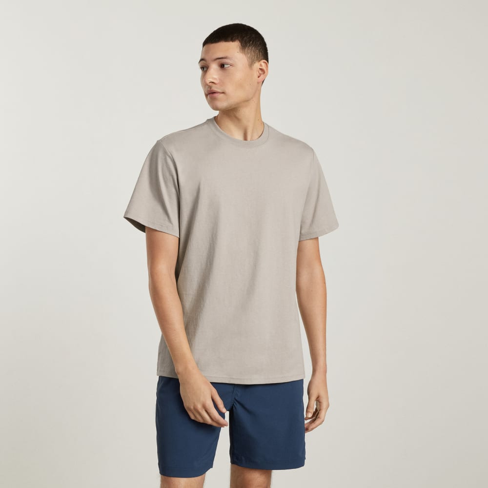 mens-premium-weight-crew-stone | primary