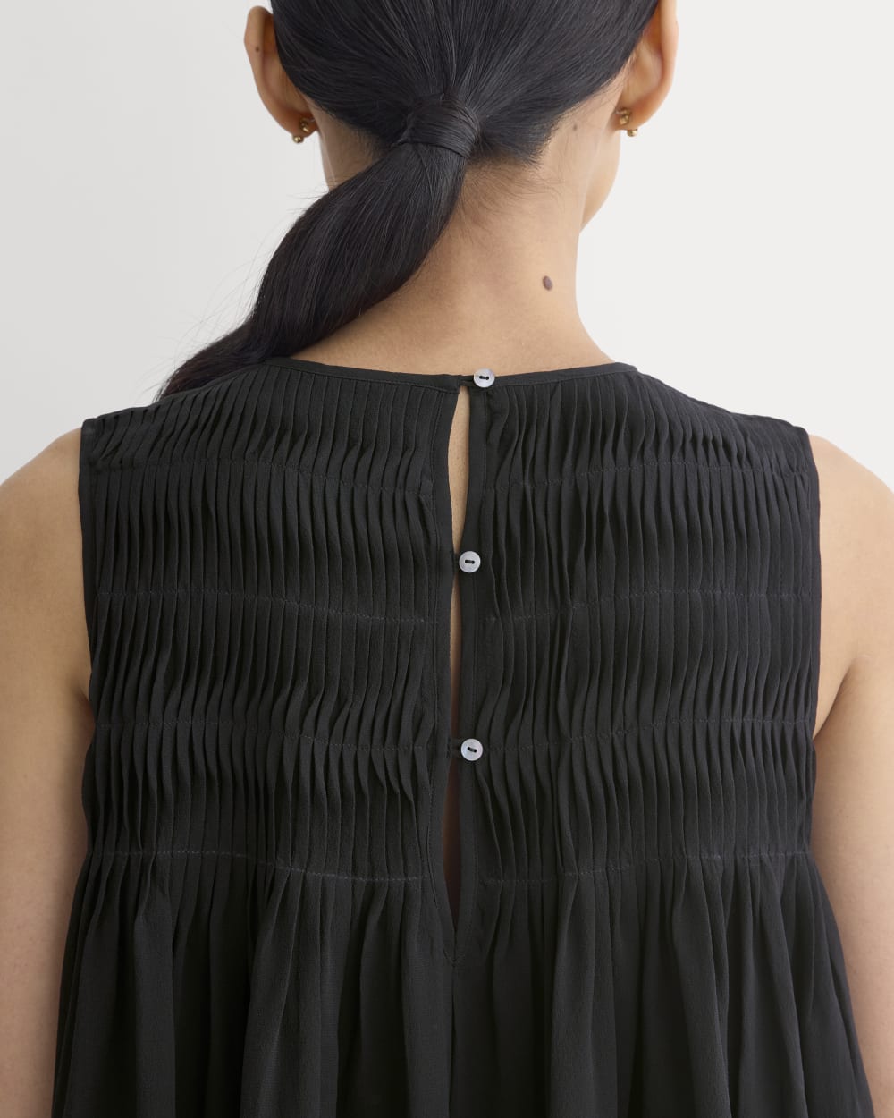 womens-twisted-pleat-tank-silk-georgette-black