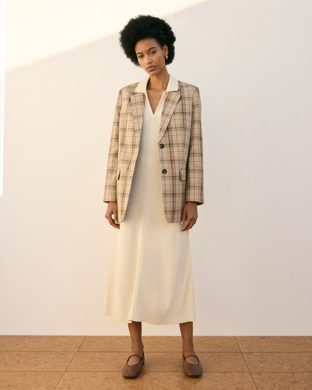 womens-tencel-oversized-blazer-pale-khaki-plaid