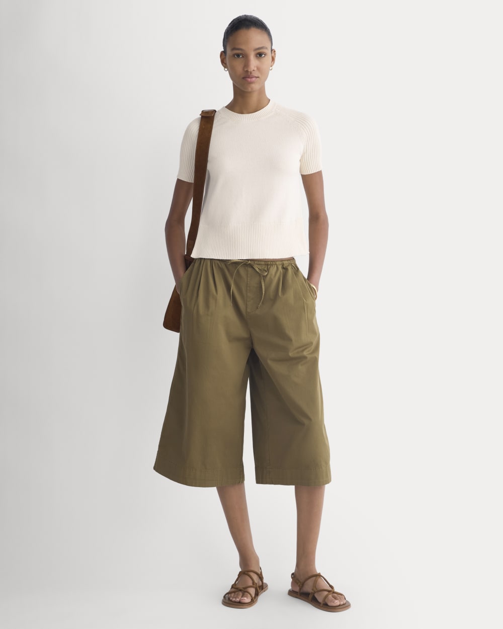 womens-easy-long-short-olive | primary