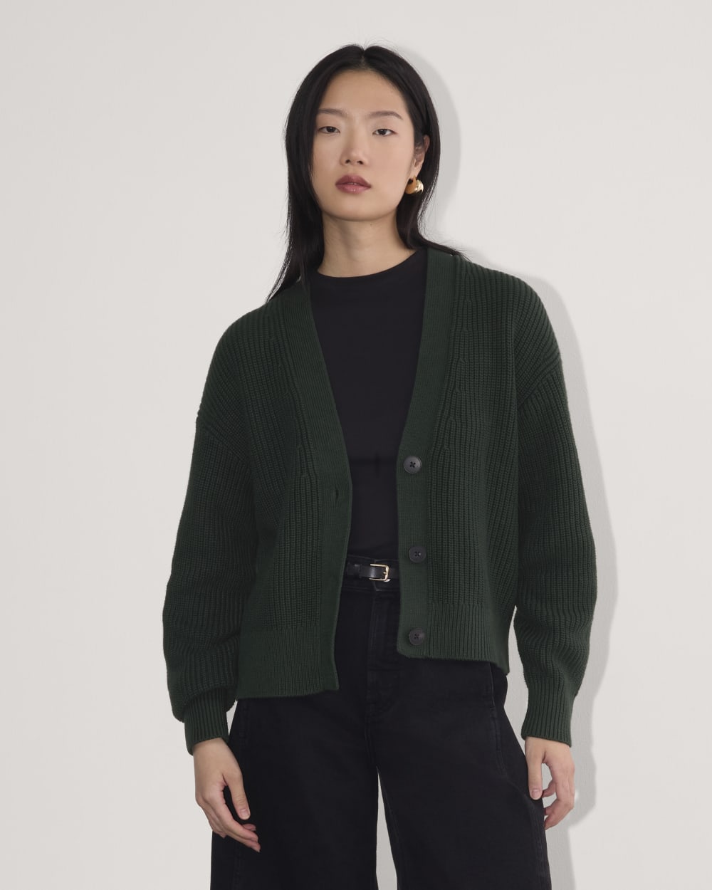 The Boxy Cardigan in Everyday Cotton | Scarab – Everlane