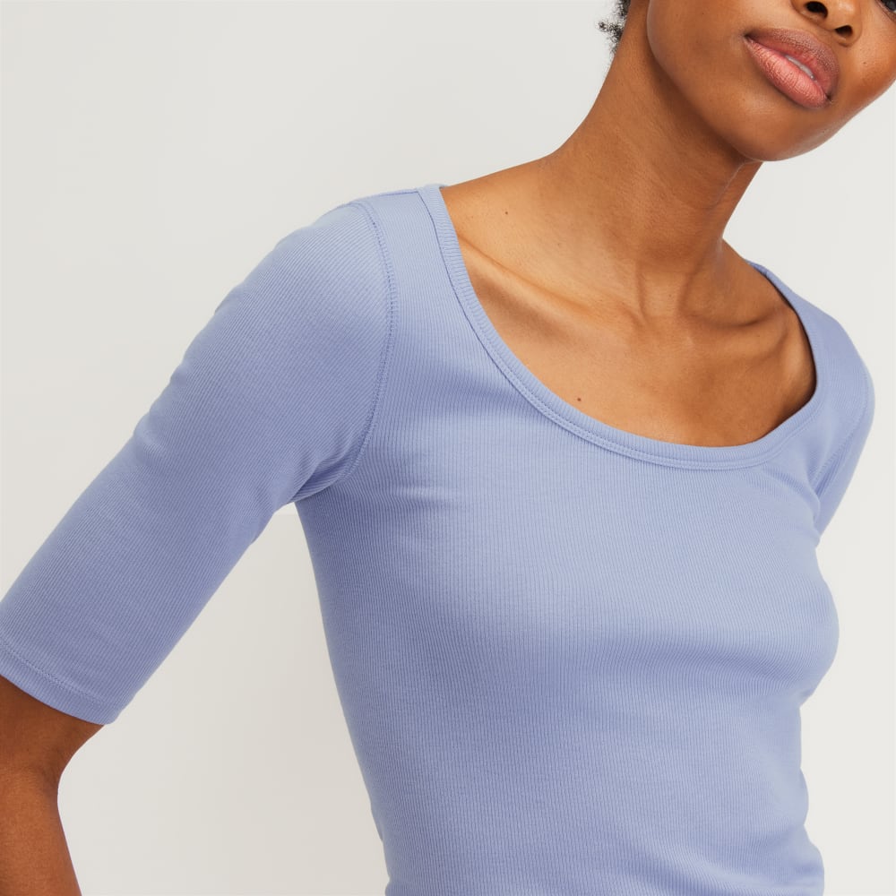 womens-supima-micro-rib-scoop-neck-cornflower-blue