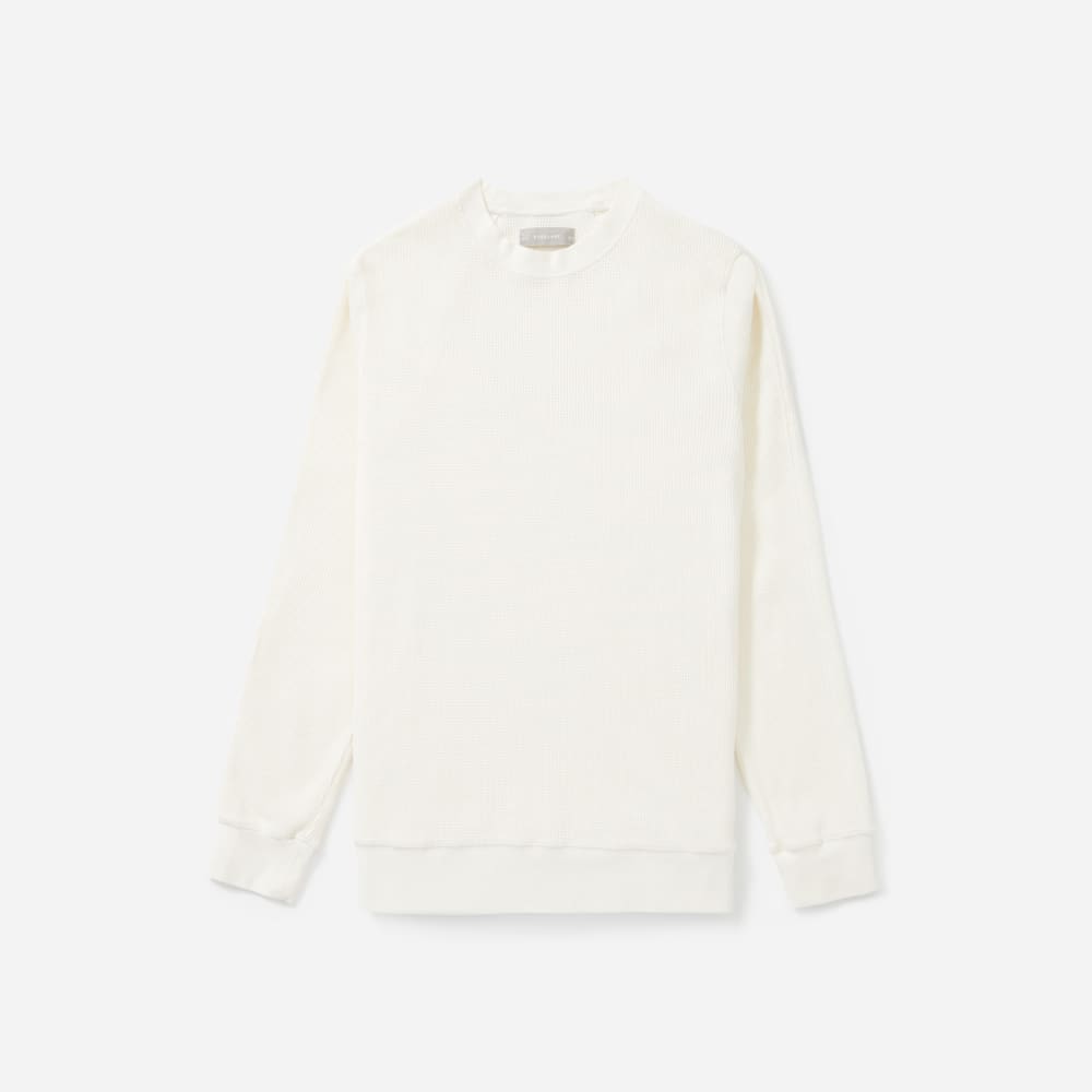 mens-waffle-knit-ls-crew-offwhite | alt