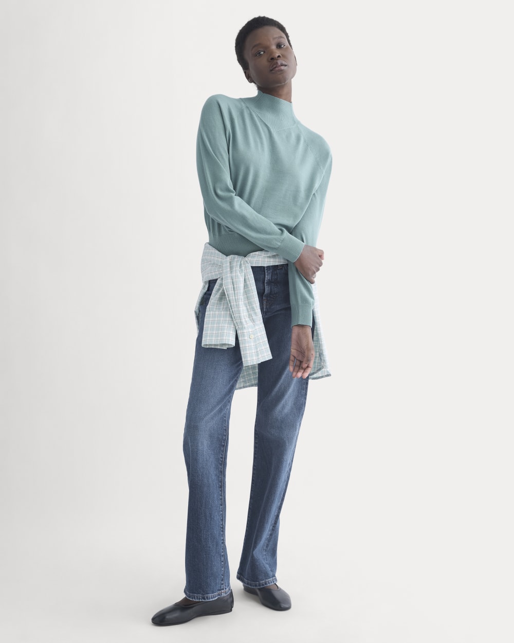 womens-mockneck-sweater-ultrafine-merino-gray-mist