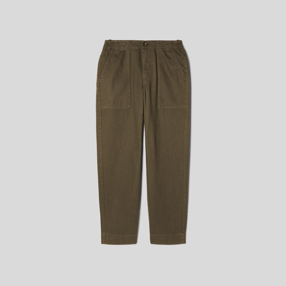 womens-organic-cotton-herringbone-pant-beech | alt