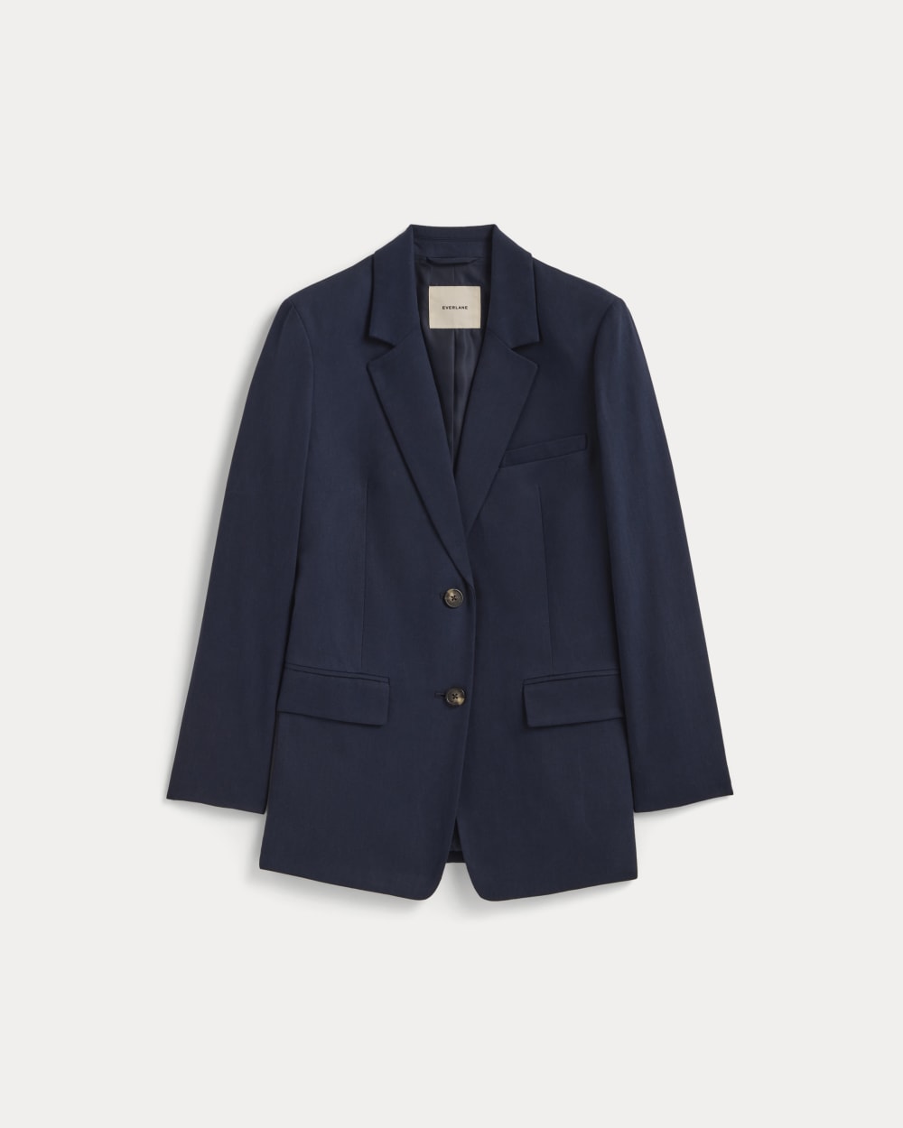 womens-tencel-oversized-blazer-navy | alt