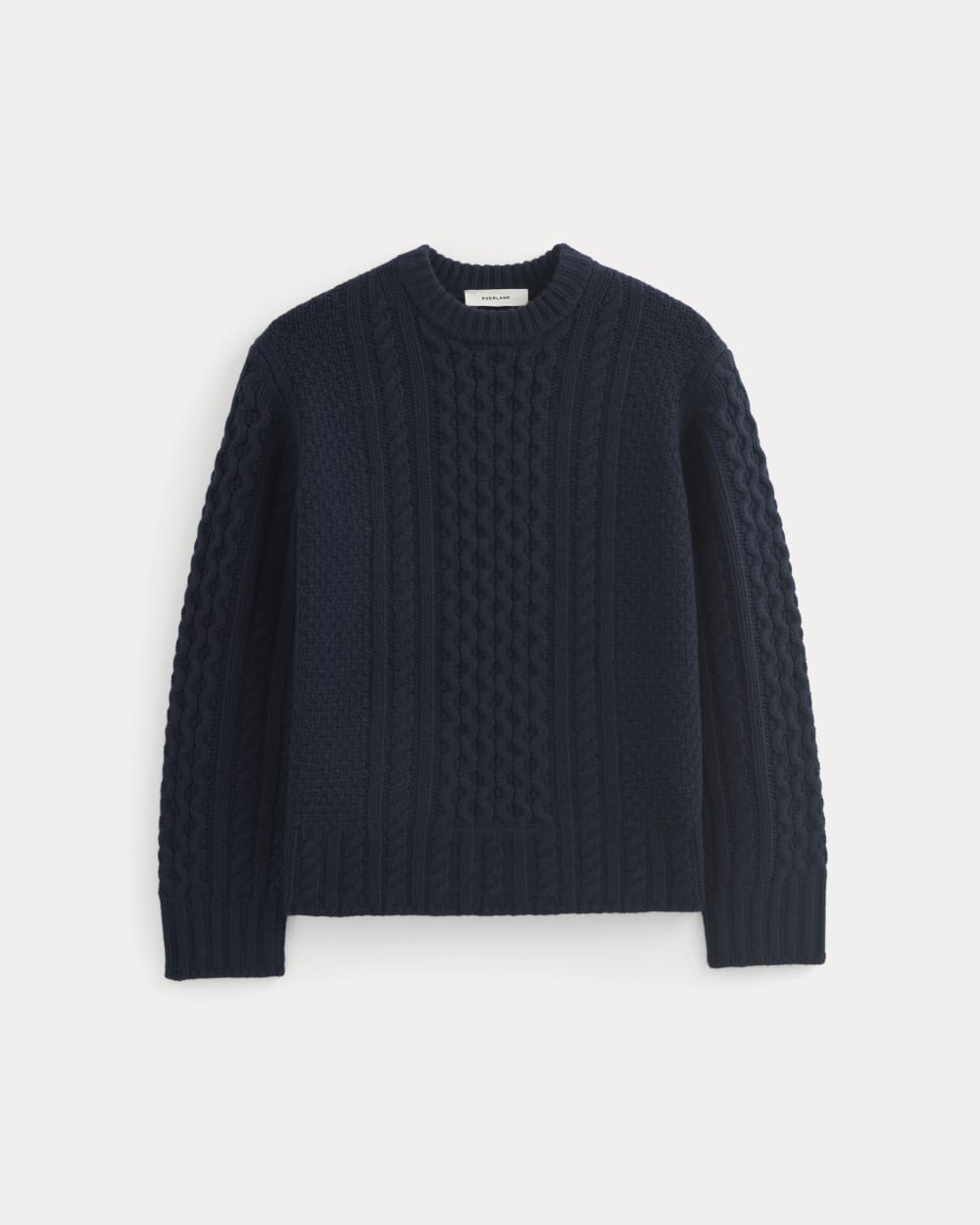 womens-cable-sweater-in-luxe-merino-navy | alt