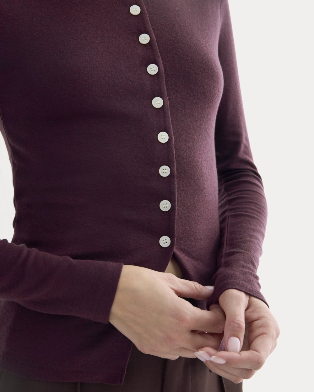 womens-button-up-top-in-butterluxe-deep-plum