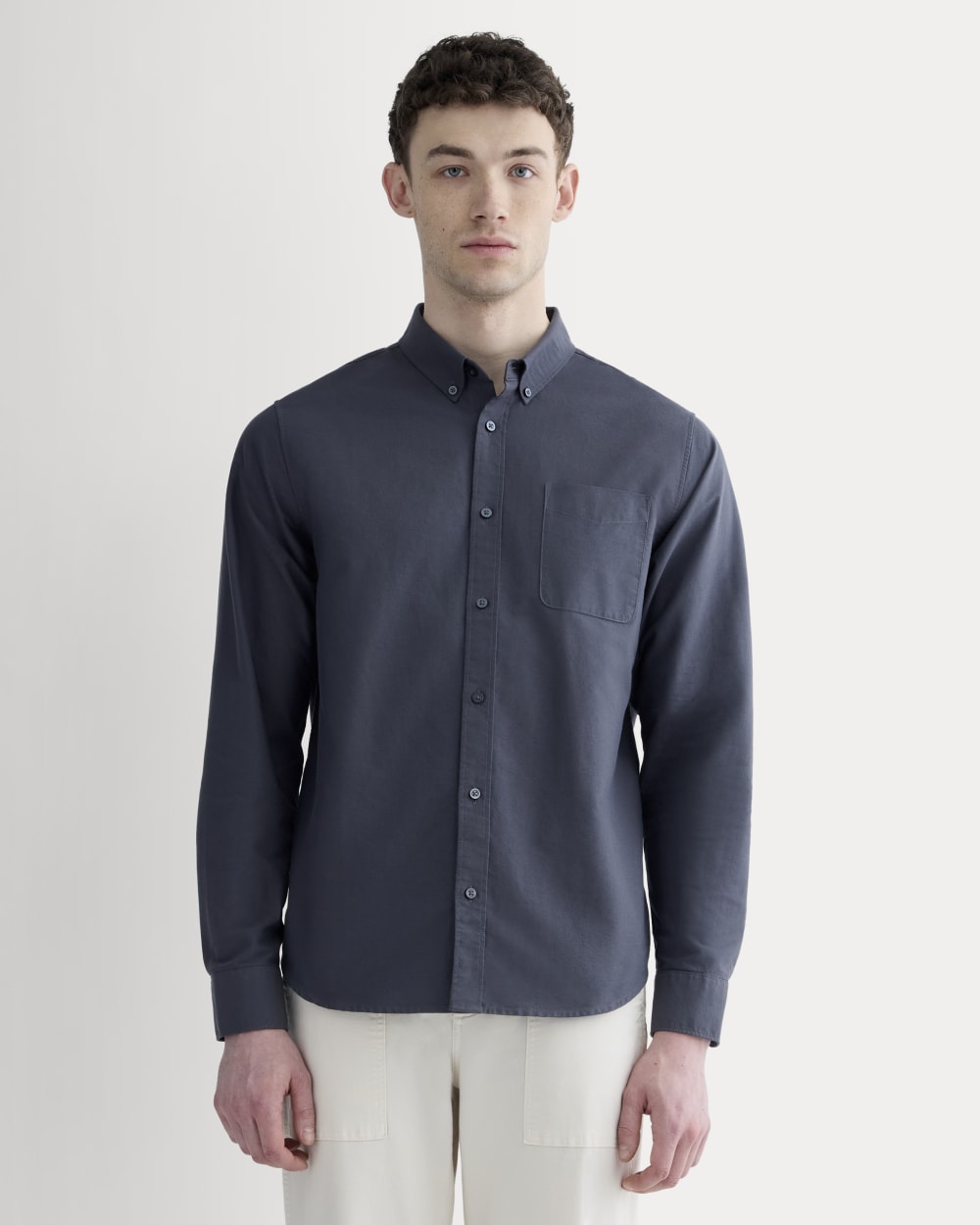 mens-organic-oxford-shirt-slate-grey | primary