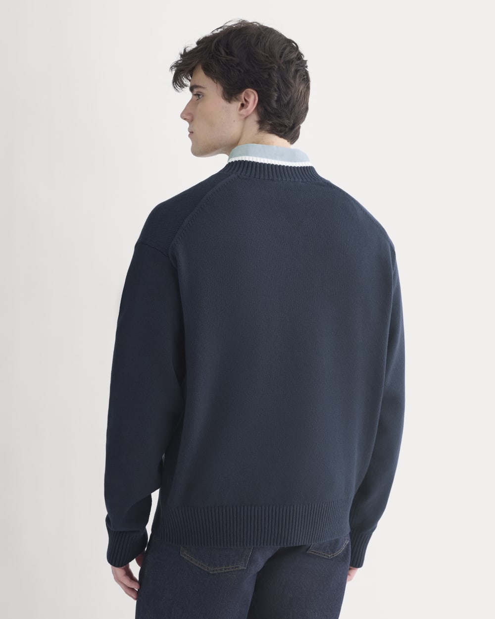 mens-relaxed-v-neck-sweater-cotton-deep-navy