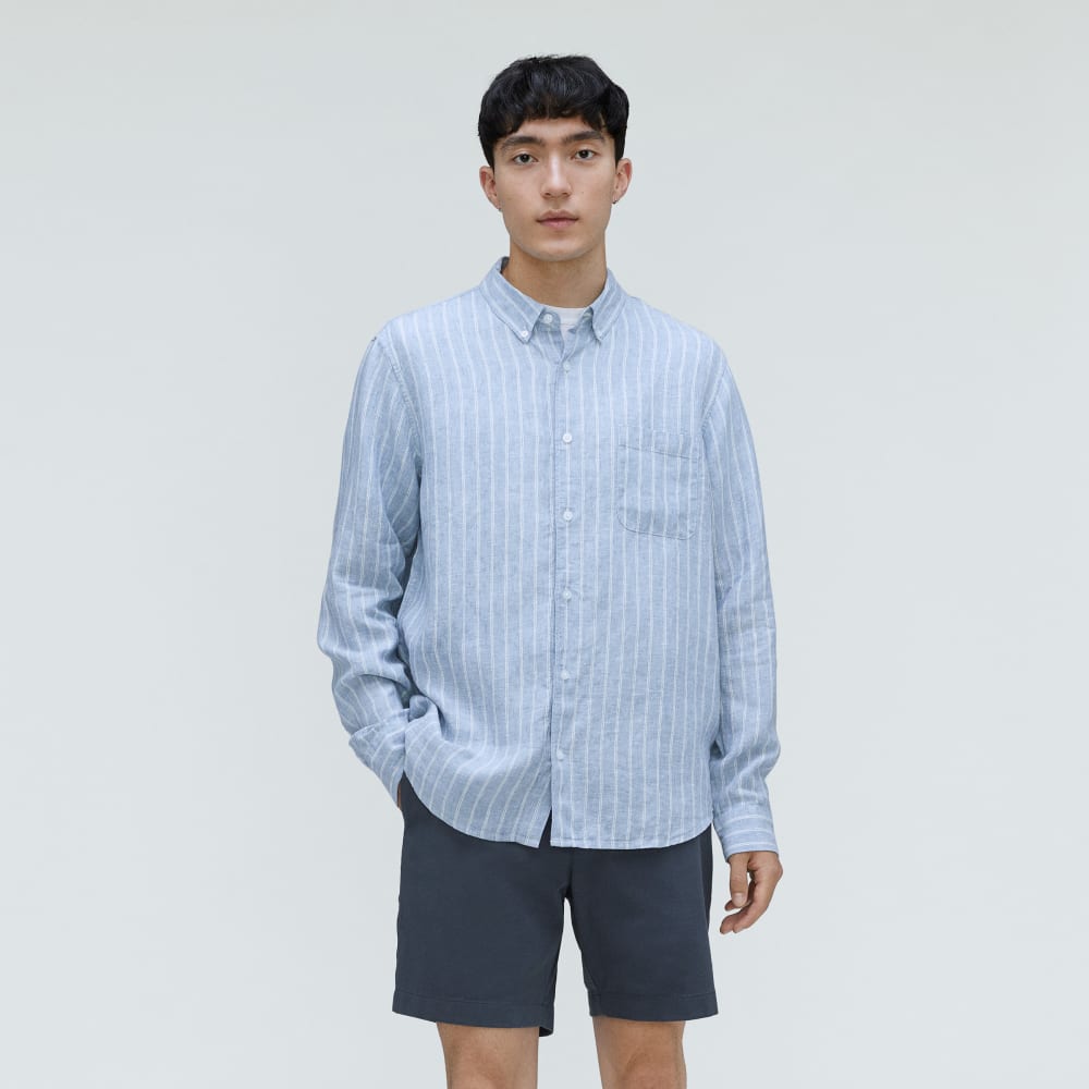 mens-linen-stndrd-fit-shirt-white-blue | primary