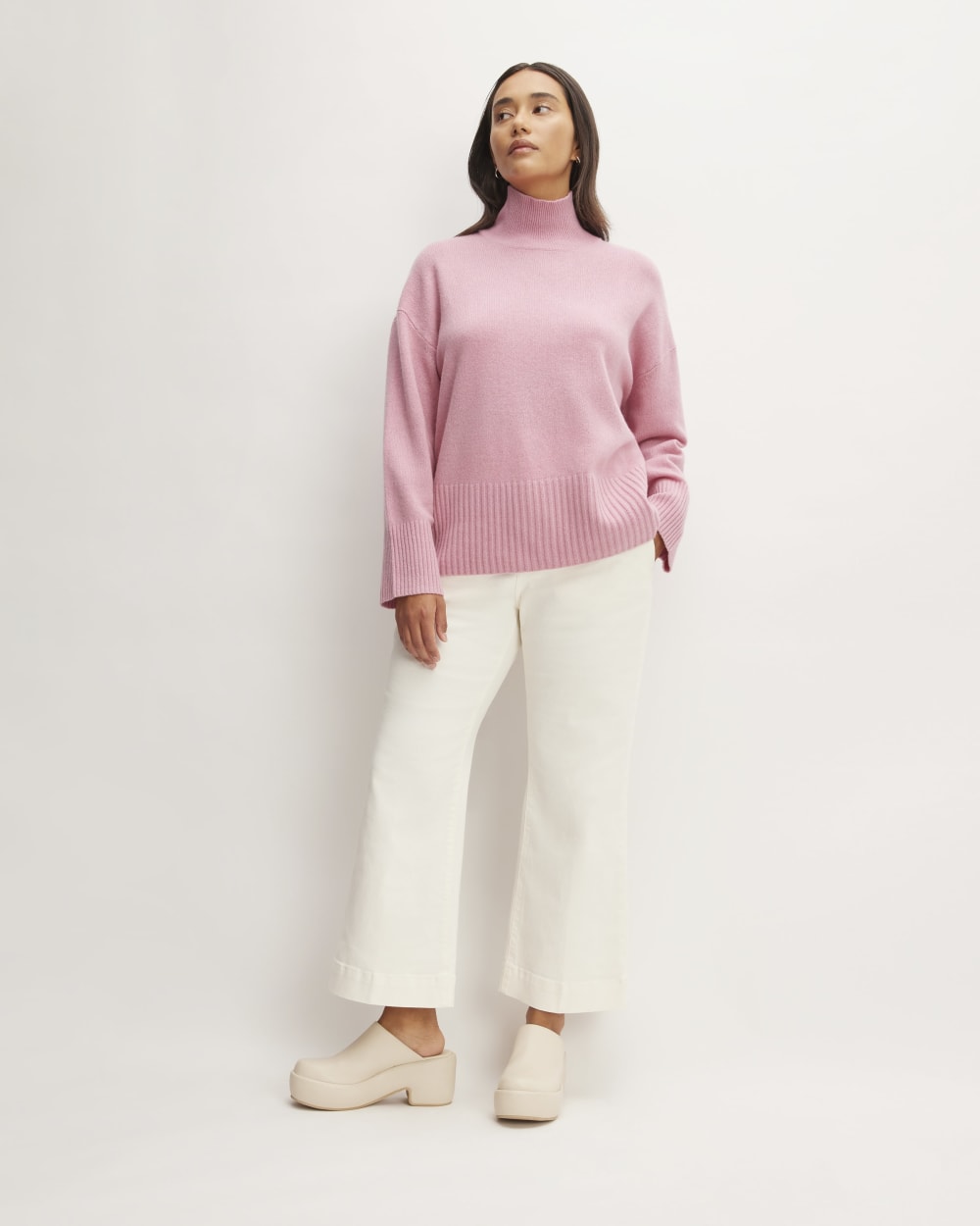 womens-recashmere-oversized-turtleneck-bubblegum